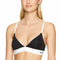 DKNY BLACK/WHITE Classic Cotton Convertible Bralette, US L
